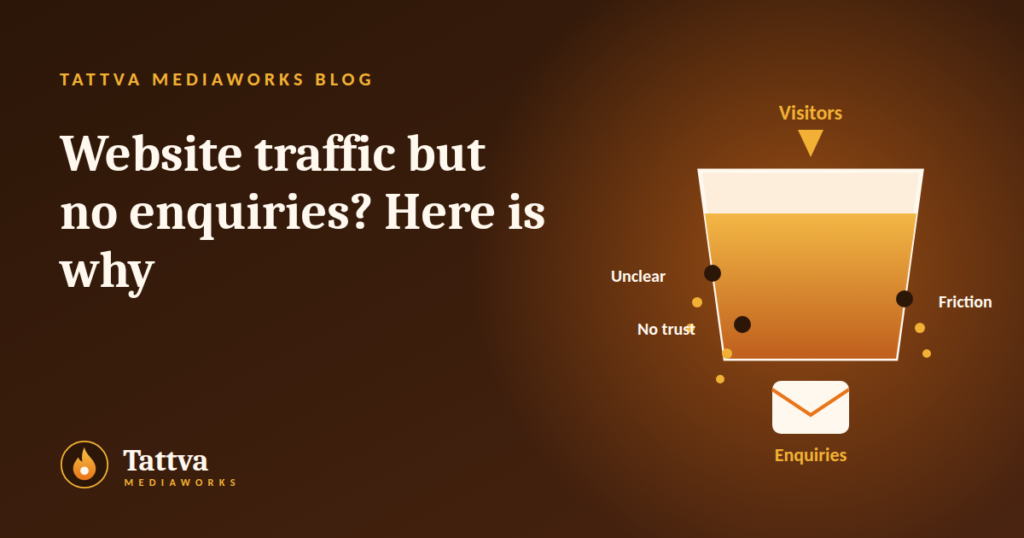 Your Website Gets Traffic but No Enquiries. Why?